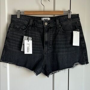 PAIGE Margot Short Indigo Dark Gray Jean Shorts | 31
